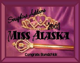 Seraphine Addams - 2003 Miss Doll Alaska