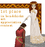 1st place in bondchickz art appreciation contest