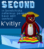 second prize in the nefarious penguin base edit contest
