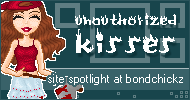 site spotlight - unauthorized kisses